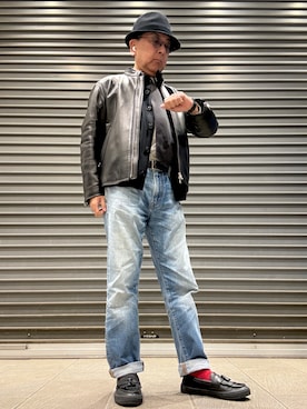 「アイテム（腕時計）」を使った、Ken Nさん（メンズ・168cm）の冬コーディネート