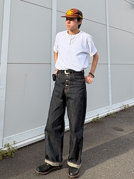 「アイテム（その他トップス）」を使った、ko（こう）さん（メンズ・170cm）の春コーディネート
