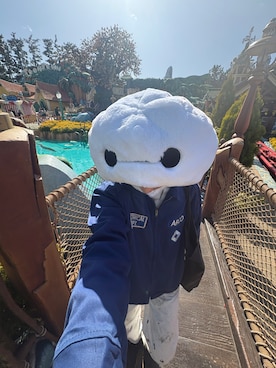 「Disney（ディズニー）のアイテム（帽子）」を使った、ko（こう）さん（メンズ・170cm）の春コーディネート