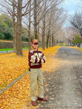 「アイテム（パンツ）」を使った、koさん（メンズ・170cm・10代）の冬コーディネート