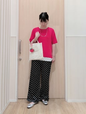 UEさん(レディース・163cm)の夏コーディネート