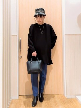 UEさん(レディース・162cm)の冬コーディネート