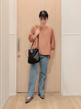 UEさん（レディース・163cm）の秋コーディネート