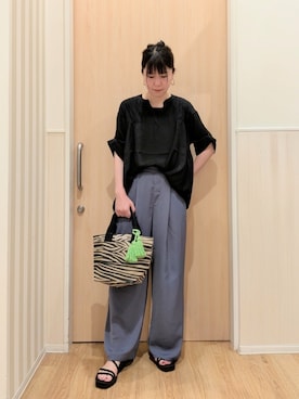 UEさん(レディース・163cm)の夏コーディネート