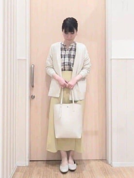 UEさん(レディース・162cm)の春コーディネート
