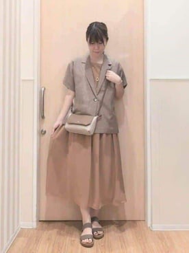 UEさん（レディース・162cm）の夏コーディネート