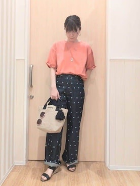 UEさん(レディース・162cm)の夏コーディネート