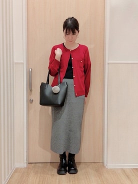 UEさん(レディース・163cm)の秋コーディネート