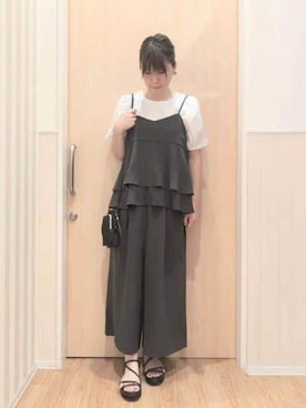 UEさん（レディース・162cm）の夏コーディネート