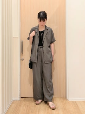 UEさん(レディース・163cm)の夏コーディネート