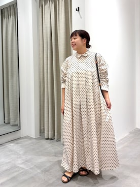 「オケージョンワンピース」｜こもりさん（レディース・146cm）の夏コーディネート