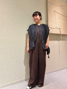 「かぐれ（カグレ）のアイテム」を使った、こもりさん（レディース・146cm）の夏コーディネート