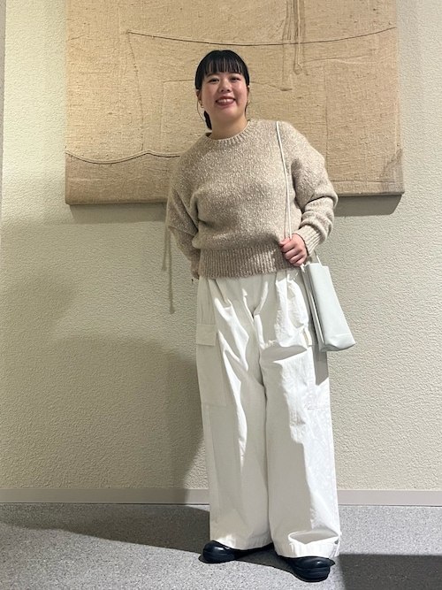 かぐれ　ユーティリティ　パンツ　ホワイト　イージーパンツ かぐれ（カグレ）の「ユーティリティーイージーパンツ（その他パンツ