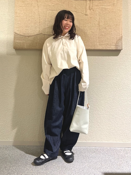 デニムボリュームパンツ（デニムパンツ）｜かぐれ（カグレ）の
