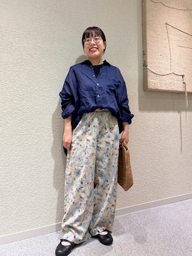 「かぐれ（カグレ）のアイテム」を使った、こもりさん（レディース・146cm）の夏コーディネート
