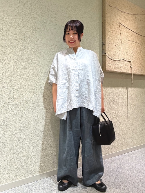 リネンストレートイージーパンツ（その他パンツ）｜かぐれ（カグレ）の