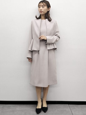 「Flolia（フロリア）のアイテム」を使った、GIRLさん（レディース・160cm）の冬コーディネート