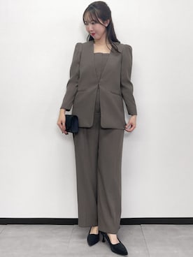 「Flolia（フロリア）のアイテム」を使った、GIRLさん（レディース・158cm）の冬コーディネート