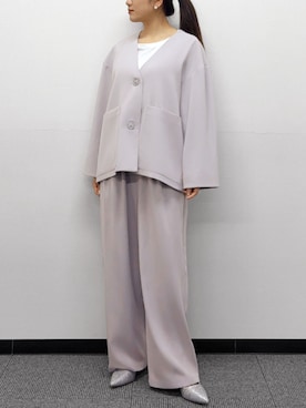 「Flolia（フロリア）のアイテム」を使った、GIRLさん（レディース・155cm）の冬コーディネート