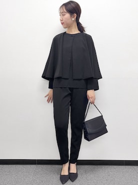 「Flolia（フロリア）のアイテム」を使った、GIRLさん（レディース・158cm）の冬コーディネート