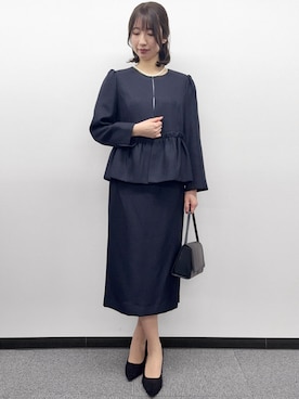 「Flolia（フロリア）のアイテム」を使った、GIRLさん（レディース・165cm）の春コーディネート