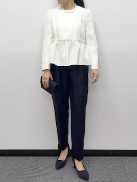 「Flolia（フロリア）のアイテム」を使った、GIRLさん（レディース・155cm）の冬コーディネート