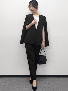 「Flolia（フロリア）のアイテム」を使った、GIRLさん（レディース・165cm）の冬コーディネート