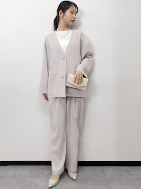 「Flolia（フロリア）のアイテム」を使った、GIRLさん（レディース・163cm）の冬コーディネート