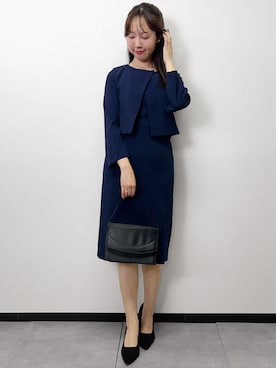 「Flolia（フロリア）のアイテム」を使った、GIRLさん（レディース・158cm）の冬コーディネート