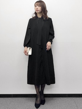 「Flolia（フロリア）のアイテム」を使った、GIRLさん（レディース・160cm）の冬コーディネート