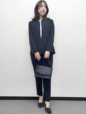 「Flolia（フロリア）のアイテム」を使った、GIRLさん（レディース・158cm）の冬コーディネート