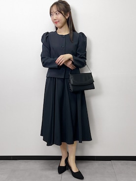 「Flolia（フロリア）のアイテム」を使った、GIRLさん（レディース・158cm）の冬コーディネート