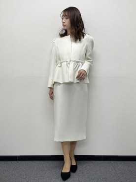 「Flolia（フロリア）のアイテム」を使った、GIRLさん（レディース・160cm）の冬コーディネート