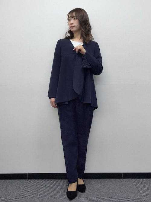 セール】フレアジャケット テーパードパンツ セットアップ スーツ