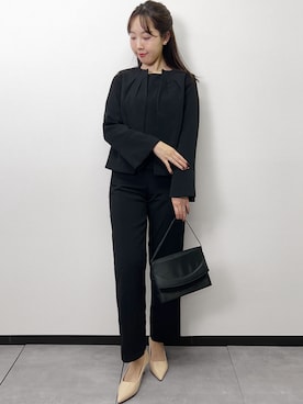 「Flolia（フロリア）のアイテム」を使った、GIRLさん（レディース・158cm）の冬コーディネート