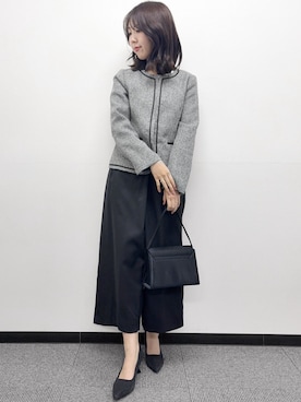 「Flolia（フロリア）のアイテム」を使った、GIRLさん（レディース・158cm）の冬コーディネート