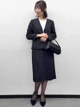 「Flolia（フロリア）のアイテム」を使った、GIRLさん（レディース・165cm）の春コーディネート