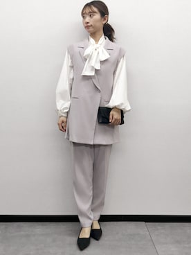 「Flolia（フロリア）のアイテム」を使った、GIRLさん（レディース・160cm）の冬コーディネート