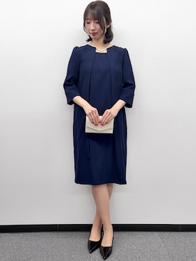 「Flolia（フロリア）のアイテム」を使った、GIRLさん（レディース・165cm）の春コーディネート
