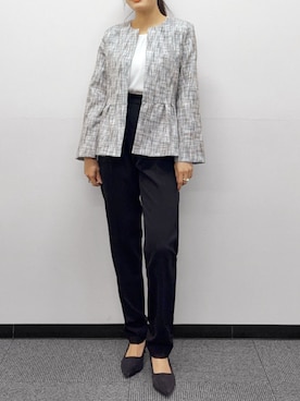 「Flolia（フロリア）のアイテム」を使った、GIRLさん（レディース・155cm）の冬コーディネート