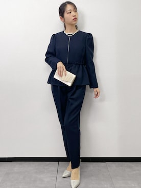 「Flolia（フロリア）のアイテム」を使った、GIRLさん（レディース・163cm）の冬コーディネート