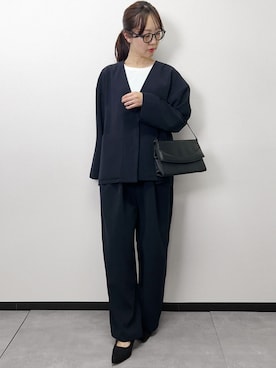 「Flolia（フロリア）のアイテム」を使った、GIRLさん（レディース・158cm）の冬コーディネート