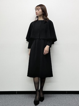 「Flolia（フロリア）のアイテム」を使った、GIRLさん（レディース・160cm）の冬コーディネート