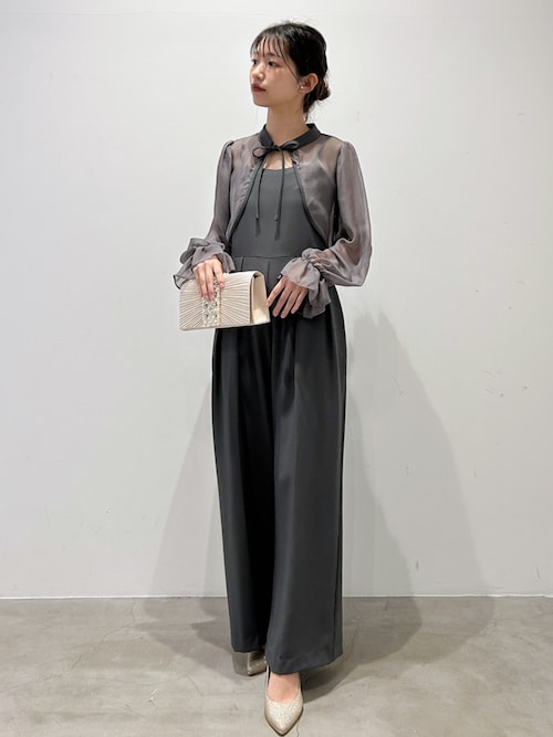 セール】【低身長サイズあり】【～3Lサイズ】マルチway シフォンボレロ