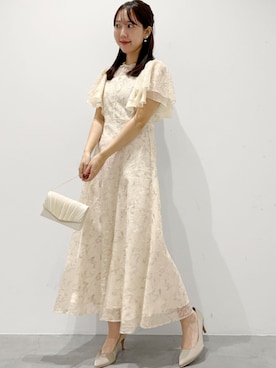 「アイテム（クラッチバッグ）」を使った、GIRLさん（レディース・158cm）の冬コーディネート