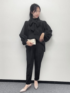 「Flolia（フロリア）のアイテム」を使った、GIRLさん（レディース・158cm）の冬コーディネート