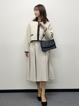 「Flolia（フロリア）のアイテム」を使った、GIRLさん（レディース・160cm）の冬コーディネート