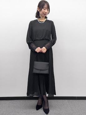 「Flolia（フロリア）のアイテム」を使った、GIRLさん（レディース・165cm）の春コーディネート