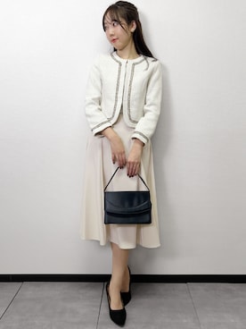 「Flolia（フロリア）のアイテム」を使った、GIRLさん（レディース・158cm）の冬コーディネート