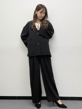 「Flolia（フロリア）のアイテム」を使った、GIRLさん（レディース・165cm）の冬コーディネート